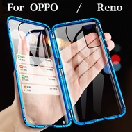 Cho Oppo reno10 Pro +/A98 5G/A78 5G/a77s/RENO 8 t Z PRO 5g bọc hoàn toàn vỏ kim loại hai mặt trước v