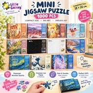 [Ready Stock][Birthday Gifts]Mini Puzzle 1000PCS,38x26CM, Jigaw Puzzle,Adult Puzzle 1000PCS, 1000PCS