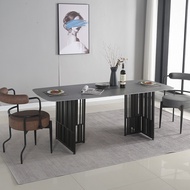 [特價]雨果6 尺阿瑪尼灰岩板餐桌如商品封面