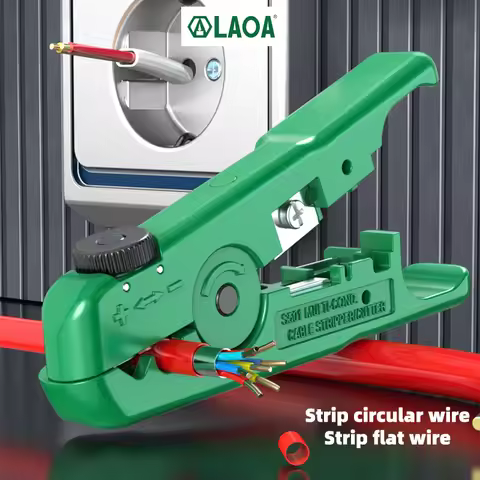 LAOA Professional Wire Stripper Tool Cable Wire Stripper Cutter Plier for Network Cable 2P 4P 6P 8P 