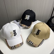 💜BURBERRY 博柏利 帽子 戶外 遮陽帽 旅遊 男女同款 棒球帽 鴨舌帽  Unisex baseball caps and peaked caps