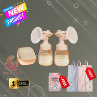 โมเดลใหม่ล่าสุด 2025 เครื่องปั้มนม Youha YH-A2 หน้าจอสัมผัส แยกปั้ม ซ้าย-ขวา ได้ 6 โหมด 9 ระดับ