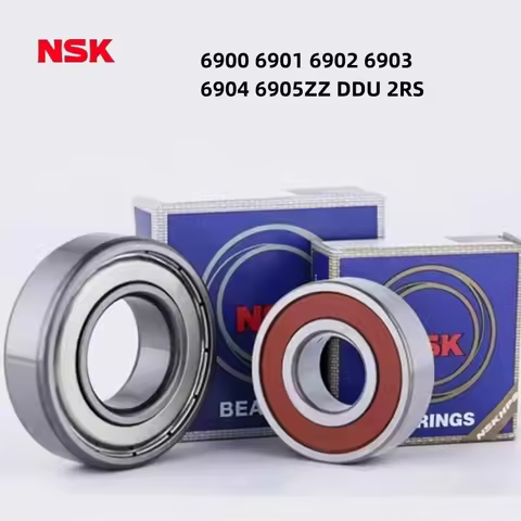 5/10pcs thin-walled deep groove ball bearing NSK high-speed 6900 6901 6902 6903 6904 6905 ZZDDU 2RS 