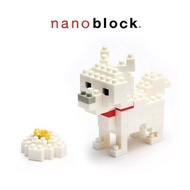 Nanoblock Mini Blocks NBC-005 Hokkaido Dog NBC-035 African Elephant