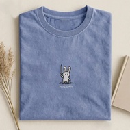 Huzzah Bunny Embroidered T-shirt