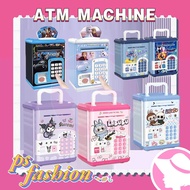 Digital ATM Money Box for Kids – Fingerprint & Password Lock, Large Capacity Coin Bank Toy