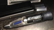 【飲料店用】日本 ATAGO 愛宕 MASTER-M 手持式 糖度計 甜度計 屈折度計 0-33度 折射儀 /白利糖度計