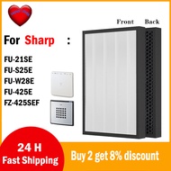 Replacement Sharp FU-21SE, FU-S25E, FU-W28E, FU-425E, FZ-425SEF KJF150SA/W air purifier FUS25E KJF15