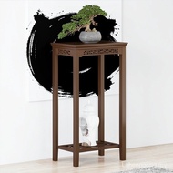 Flower Rack Flower Stand Solid Wood Flower Shelf Living Room Scindapsus Shelf Pot Rack Stand