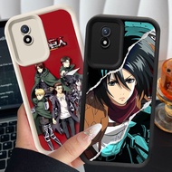 Protective Case for VIVO Y02 V30E Y02t V30 Y02a Pro 5G Case NR1 Attack on Titan