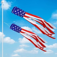 [Nonen] Cờ Mỹ windsock cho trang trí treo ngoài trời sao sọc USA cờ trang trí Yêu Nước 4th của July