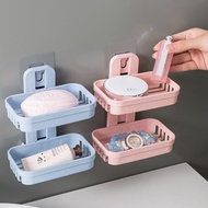 2-Tier Soap Holder 2-Tier Multipurpose Soap Bar Rack