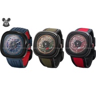 SEVENFRIDAY T-Series T3 GREEN TIGER RED TIGER Square Automatic 45.6 mmx45mm *Original