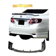 Ready Stock Toyota Altis 2011 PU OEM Rear Skirt BodyKit Altis Skirt Belakang Rear Lip PU Material Co