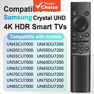 Replacement remote for Samsung Crystal UHD TV (model: BN59-01388A BN59-01457A), suitable for CU7000 