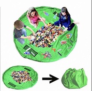 沙灘墊 野餐墊 快速收納束口袋 玩具收納袋 Kids Play Mat Bag Portable Toys Storage