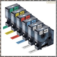 [L W H Y] Compatible Tape for  D1 1/2 Inch 45013 45010 45016 45017 45018 45019 Color Combo Set,6-Pac