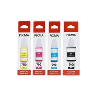 Canon GI 790 Ink Cartridge Set B/C/Y/M, Compatible with PIXMA G1000 G10 G2000 G2010 G3000 G3010 G400