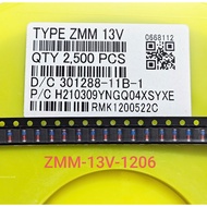 (Combo of 10) Zener Diode ZMM13 SMD 1206 LL34 cylindrical glass tube Zener Diode 13V 0.5A (Combo)