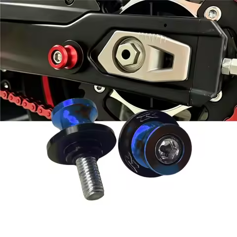 For SUZUKI GSXR GSX-R 125/150/250/600/750/1000 GSR 750 600 400 8MM Swingarm Spools Slider Stand Scre