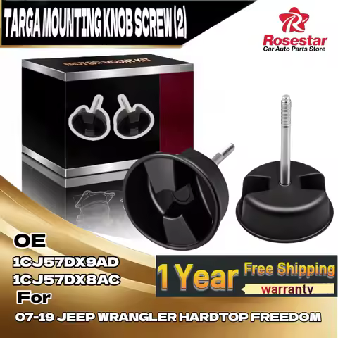 For 07-19 JEEP WRANGLER Hardtop Freedom Top Targa Mounting Knob Screw
