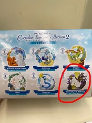 （交換）Re-Ment Pokemon  Romantic Collection 2號 仙子伊布 Circular Diorama 6號 謎擬Q&小木靈 