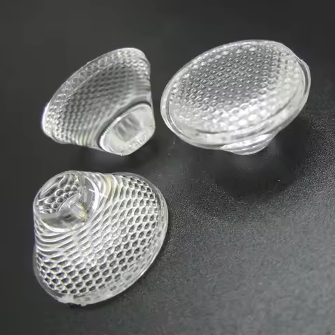 20mm 5/8/10/15/30/45/60 Degree Optical PMMA LED Lens Reflector Collimator For 1W 3W 5W LED Light Lam