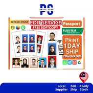 Passport Photo, Driving License, iD Photo, Gambar Ukuran Passport（Express Print&Ship）