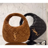 Ysl Saint Laurent Icarino Quilted Handbag baby Size Classic Quilted Diamond Pattern, Pure Copper YSL