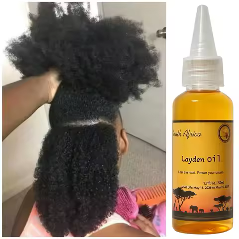 Artisanal African Traditional Layden Nourish Oil 50 ml Scalp & Hair Roots Strengthening