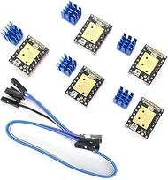 DEVMO 5pcs 3D Printer Part Stepstick Mute TMC2209 V1.2 Stepper Motor Driver with Heatsink for SKR V1