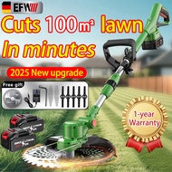 Lawn Mower Mesin Rumput 998VF Battery Mesin Potong Rumput Grass Trimmer 100% original Rechargeable 割