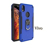 Casing Vivo Y19 Y30 Y31 (2021) Y50 Y53 Y91 Y95 Y91C Y93 V20 SE V20SE Army Hard Case Stand Holder Cas