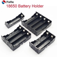 DIY Batteries Clip with Hard Pin / 1/2/3/4 Slots Battery Container / 3.7V Battery Holder Storage Box / 18650 Power Bank Hard Cases / Durable Battery Container