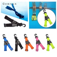 Gemvan SiaBiced Dive Fins Belt Dive Fins Buckles Accessories Snorkel Keeper Belt Hanging Buckles