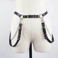 Dark Lolita Girl Punk Goth Style Belt Decorative JK Waist Chain Strap
