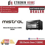 Mistral 20L Electric Oven (1380W) MO208