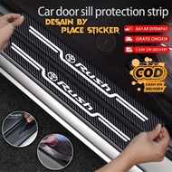 TOYOTA 9pcs Rush Car Floor Mats Waterproof 3D CarbonTOYOTA