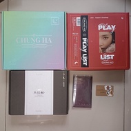 CHUNGHA SEASON'S GREETINGS 2020 2021 2022 CHUNG HA X K-HERITAGE ACCODION POSTCARD