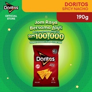 Doritos Spicy Nacho 190g / Doritos Tortilla Perisa Pedas Nacho 190g