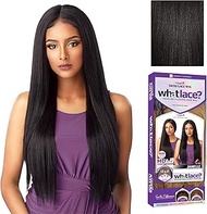 Sensationnel 100% Premium Fiber Cloud9 WHAT LACE? 13"X6" Swiss Lace Wig - JANELLE (1B [Off Black])