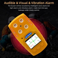 2026 Safewill CH4 O2 H2S CO Test Monitor Four in One Gas Detector Portable Multi Gas Analyzers HF Re