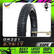 TAYAR GLOBAL RUBBER (GRT) TYRE GR321 2.75-17 275-17 (MOTO CROSS)