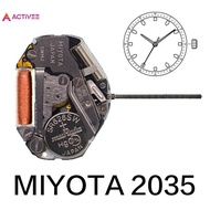 <Activee> 2035 Movement Miyota 2035 Quartz Movement Watch Three-Hand Calendarless Repair Calendar Pa