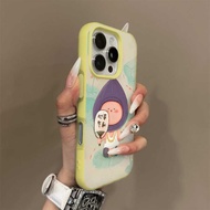 Orange Comics Kids Apple 16ProMax Phone Case iPhone15P Fun 14P Soft Jelly 2 in 1