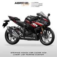 AXEDECAL - STRIPING Anti-Scratch Vinyl Sticker CBR 250RR NEW 2023 - 2025