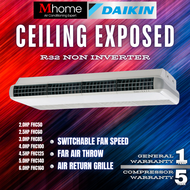 DAIKIN EXPOSED CASSETTE NON INVERTER (FHC) / INVERTER (FHFC) R32 WITH WIFI