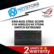 ASUS X901 ROG STRIX SCOPE II 96 WIRELESS NX STORM SWITCH KEYBOARD - 90MP037B-BKUA00