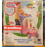 Little Tikes Cozy Coupe Princess Shopping Cart BrandNew