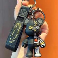 1pc Mechanical Bear Keychain, Unisex Cartoon 3D Design, Fashionable Creative Keyring, Suitable For C
